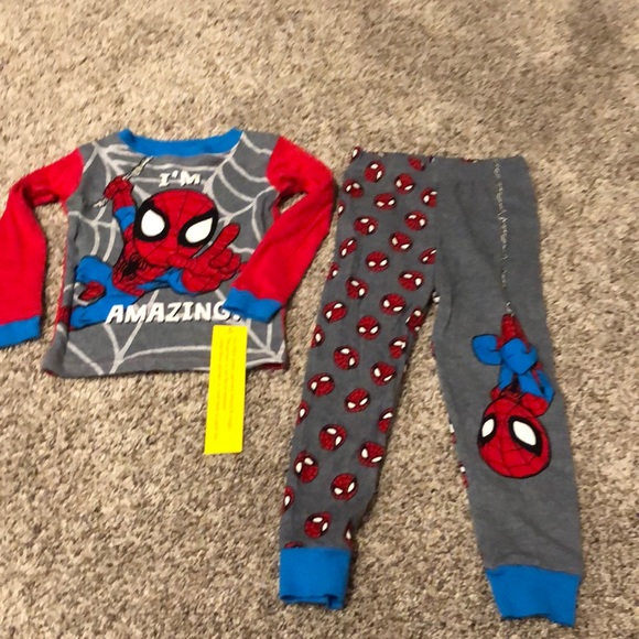Marvel The Amazing Spiderman 2 Pajama Set Sizes 12M-5T